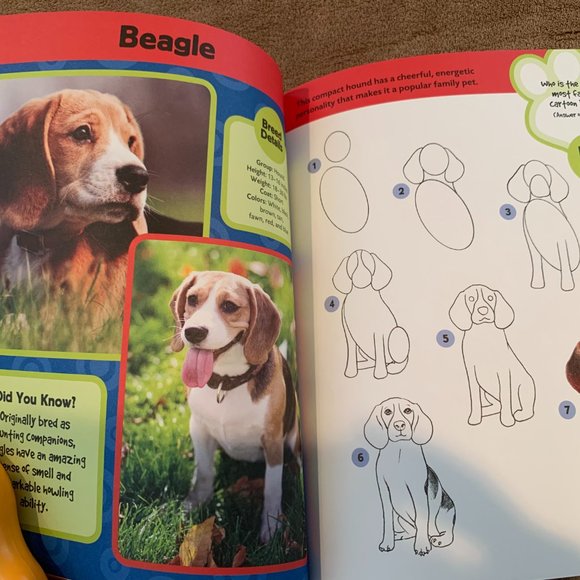 Dogs and Pappies, Learn how to draw BOOK & 20% OFF if you buy 4 items I sell ! - Picture 2 of 4